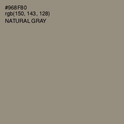 #968F80 - Natural Gray Color Image
